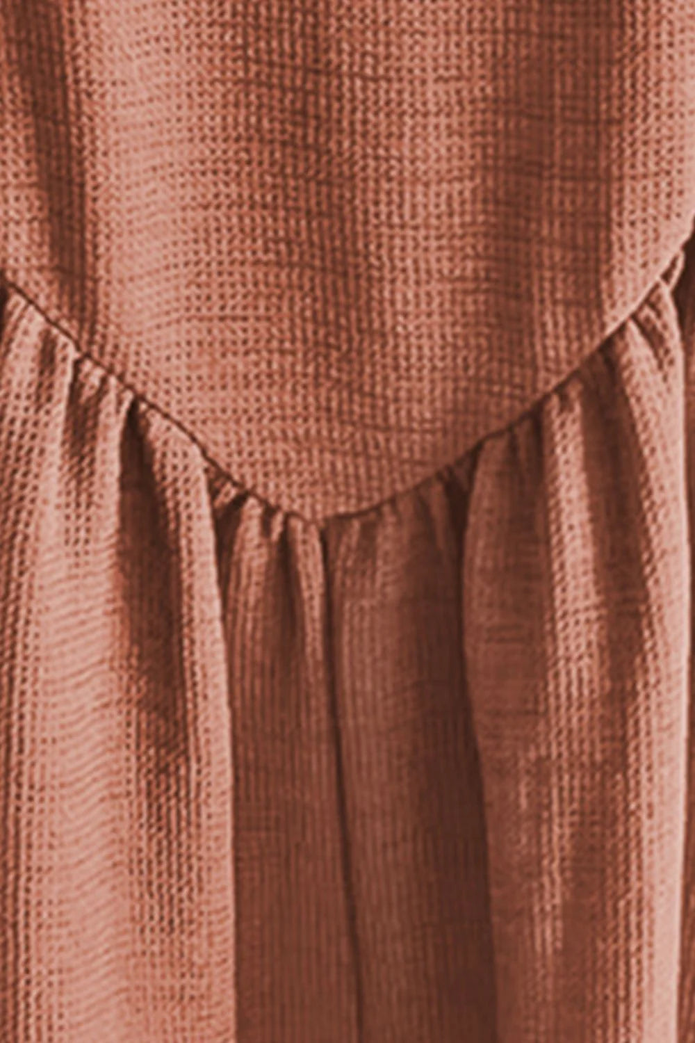 Waffle-Knit Wide Leg Overall with Pockets