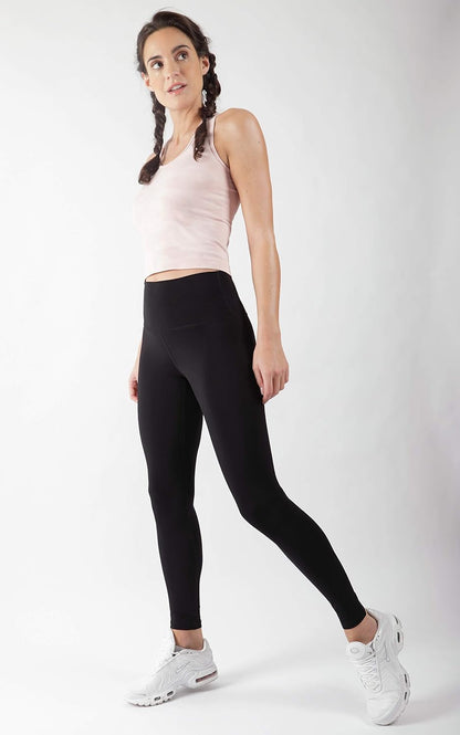 Squat Proof High Waist Elastic Free Ultralink Moisture Wicking Compression Workout Leggings for Women
